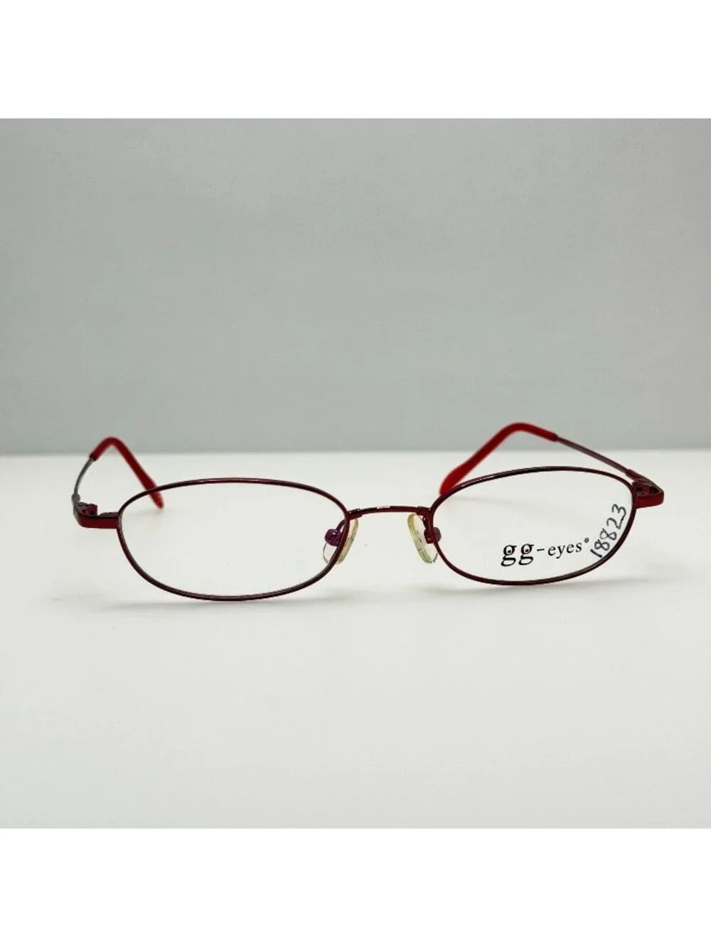 GG Eyes Mackensie Shiny Red Avada Eyeglasses Eye Glasses Frames 48-18-135